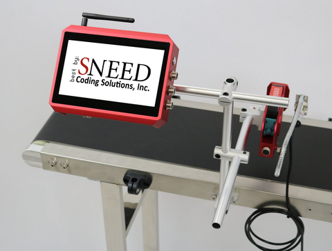 SNEED-JET Titan Inkjet Coder for Printing Date, Lot and Batch Codes.