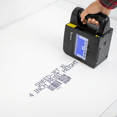 SNEED-JET XL Large Character Handheld Printer