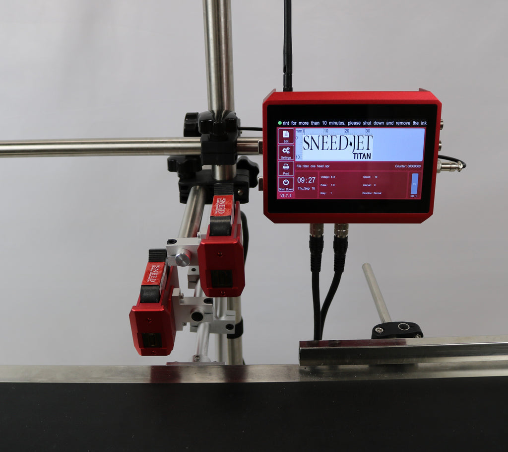 SNEED-JET® Titan 22 - Dual Head Inkjet Coder